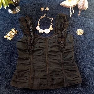 💵★FAST SHIPPING★💵 Black Womens Top 🖤